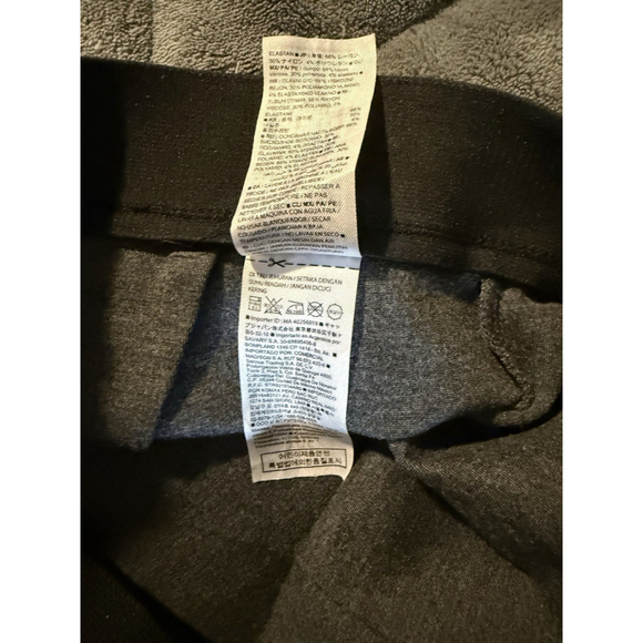 Banana Republic Pull On Ponte Pants Gray Comfort Pleated Fitted Office Women's 0 - Picture 8 of 11